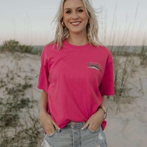 pink shirt