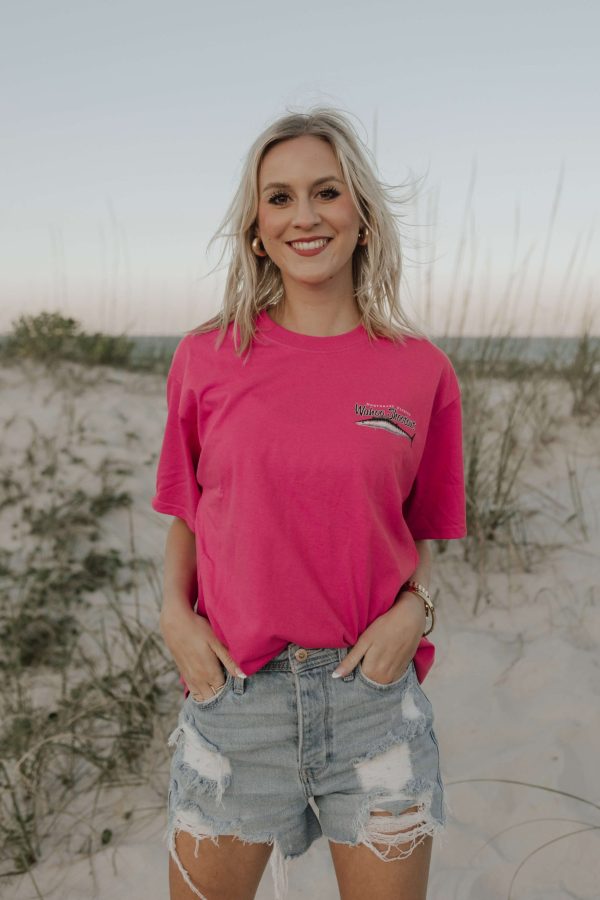 pink shirt