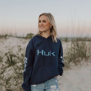 dark blue sweatshirt